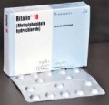 Ritalin (methylphenidate hydrochloride ) 10mg by Novartis 15 Tablets / Strip