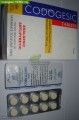 Codogesic Codeine Phosphate 15 mg Paracetamole 500 mg 100 tablets by Wilson`s Pharmaceuticals / Strip