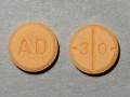 Adderall® (amphetamine and dextroamphetamine) 30 mg Tablets / Tablet